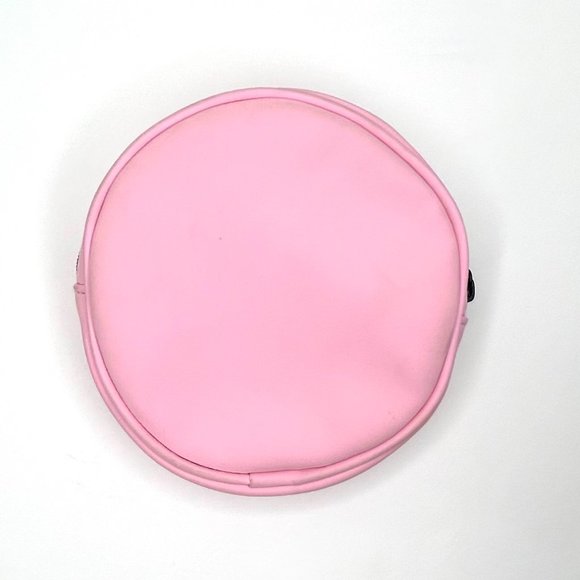 Dior Round Vanity Cosmetic Pouch in Pink - Picture 2 of 6